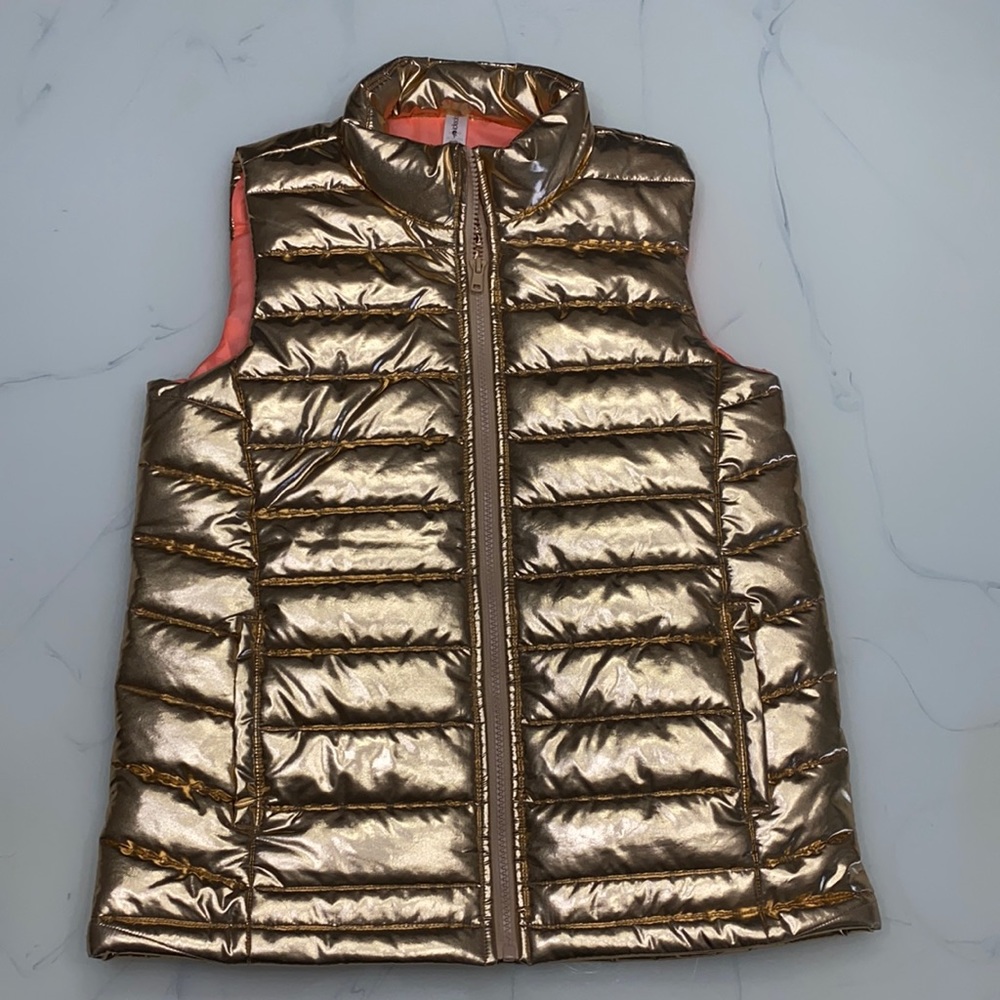 Rose Gold Puffer Vest